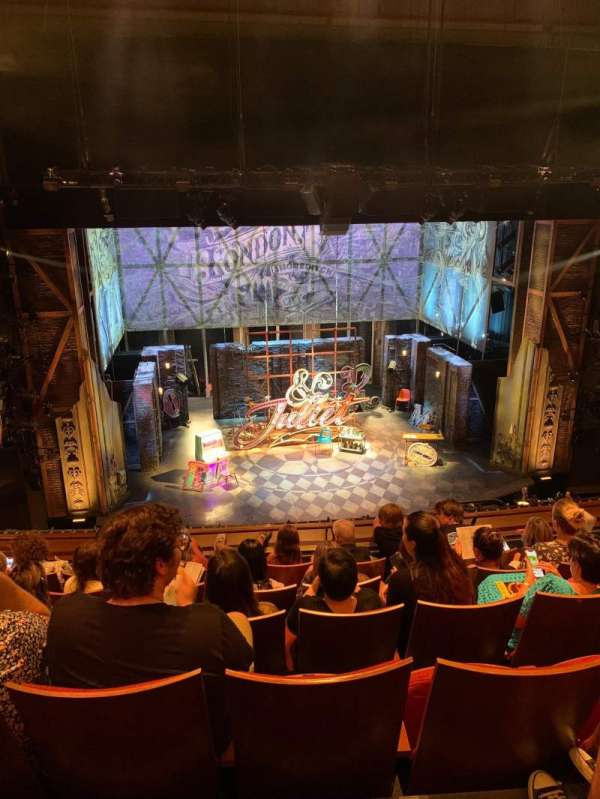 Stephen Sondheim Theatre, section: Mezzanine C, row: FF, seat: 118