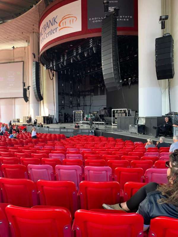 PNC Bank Arts Center, section: 101, row: T, seat: 30