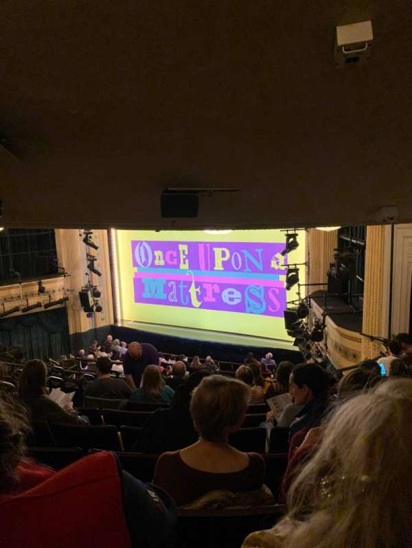 Hudson Theatre, section: Dress Circle, row: H, seat: 10