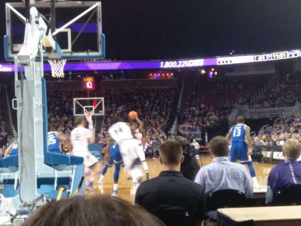 Intrust Bank Arena, section: 122, row: floor