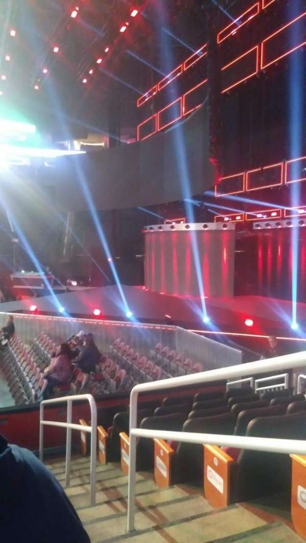Toyota Center, section: 106, row: 7,8, seat: 1,2,3