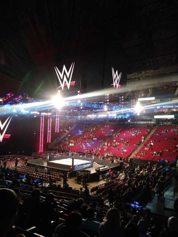 Toyota Center, section: 117, row: 18, seat: 1