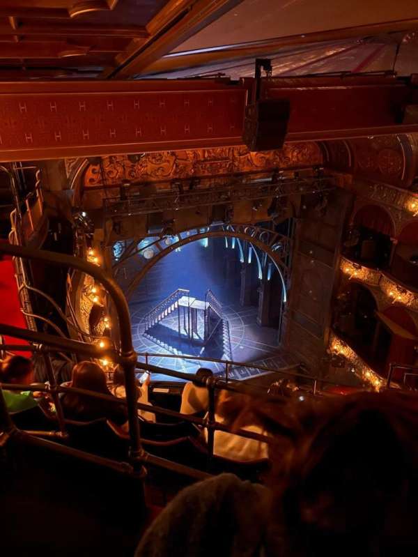 Palace Theatre, West End, section: Balcony, row: F, seat: 27