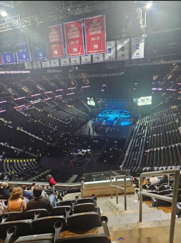Xfinity Mobile Arena, section: 208, row: 13, seat: 18