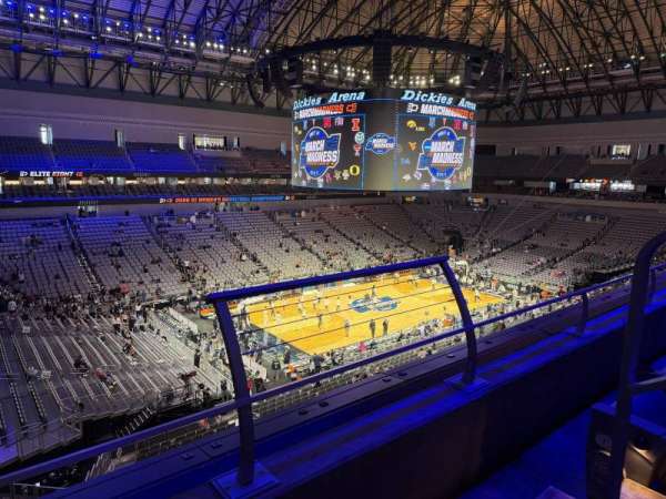 Dickies Arena, section: 227, row: 2, seat: 2