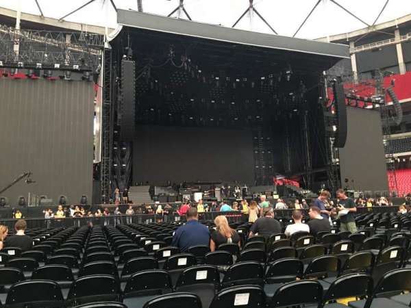 Georgia Dome, section: D, row: 19, seat: 12