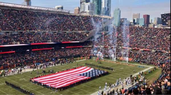Soldier Field, section: 314, row: 16, seat: 1