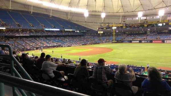 Tropicana Field, section: 130, row: PP, seat: 15
