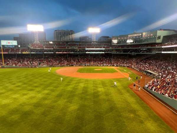Fenway Park, section: Green Monster 3, row: 1, seat: 1