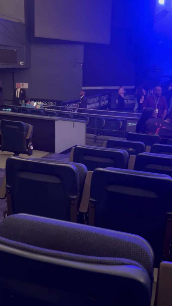 The Theater at Madison Square Garden, section: 203, row: F, seat: 3