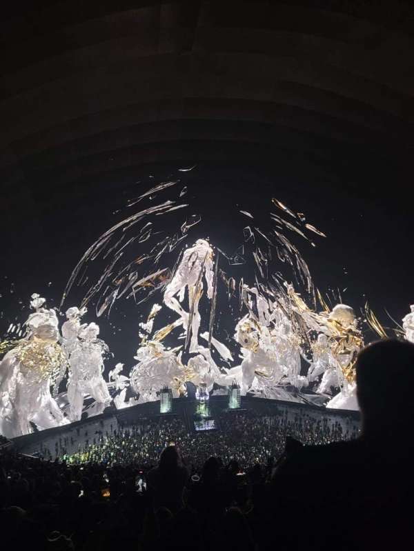 The Sphere, Vegas, section: 405, row: 25, seat: 23