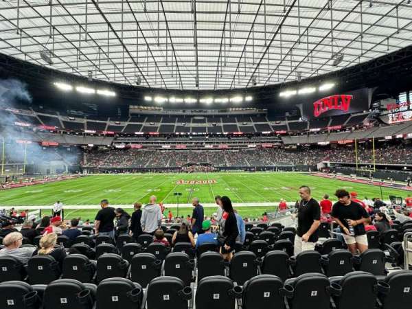Allegiant Stadium, section: C112, row: 16, seat: 5
