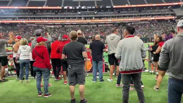 Allegiant Stadium, section: C112