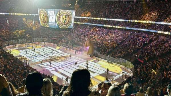 T-Mobile Arena, section: 117, row: M, seat: 8