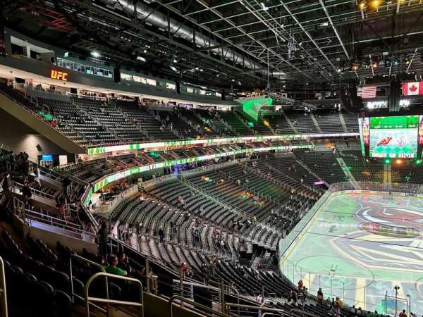 T-Mobile Arena, section: 101, row: K, seat: 5