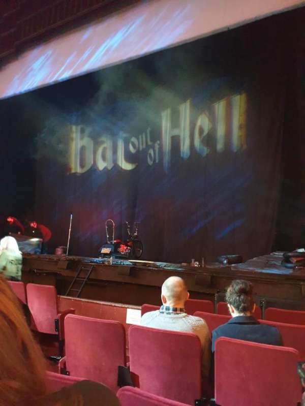 New Theatre Oxford, section: Stalls, row: F, seat: 12