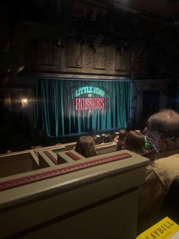 Westside Theatre Upstairs, section: Orchestra L, row: K, seat: 1