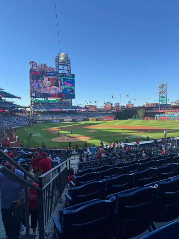 Citizens Bank Park, section: 121, row: 26, seat: 9