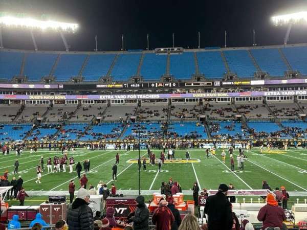Bank of America Stadium, section: 111, row: 13, seat: 26