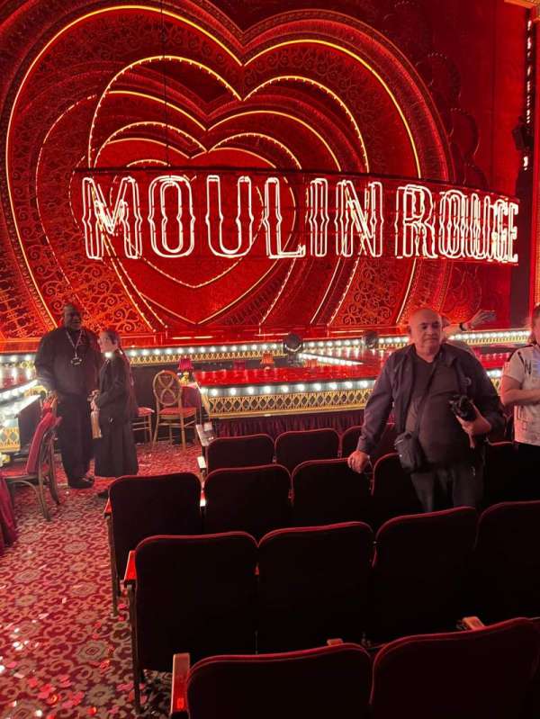 Al Hirschfeld Theatre, section: Orchestra C, row: H, seat: 115