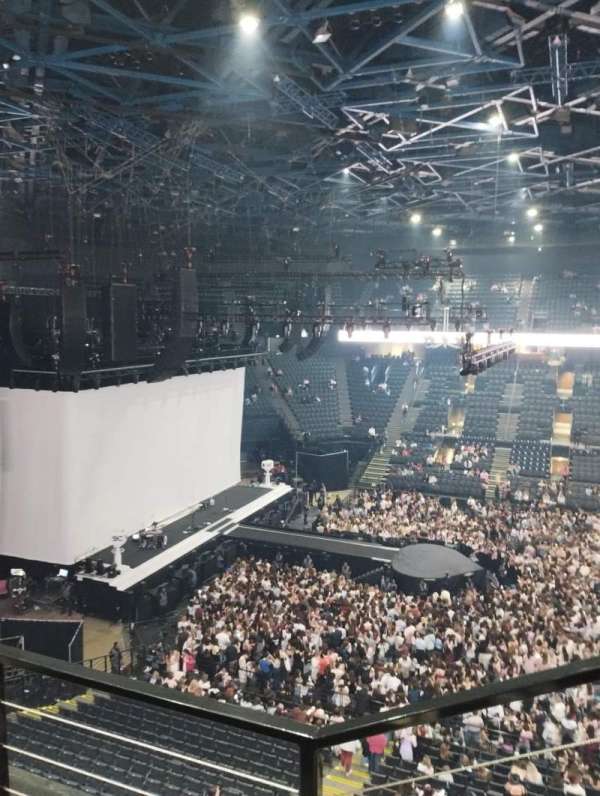 Accor Arena, section: Balcon O, row: 82, seat: 18