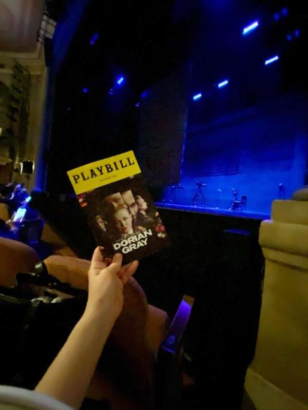 Music Box Theatre, section: Orchestra R, row: B, seat: 10