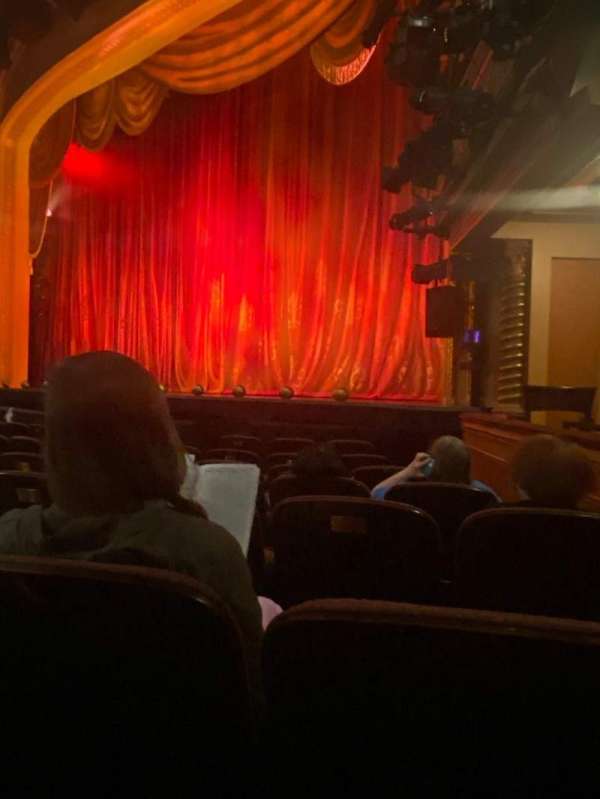Todd Haimes Theatre, section: Orchestra R, row: G, seat: 16