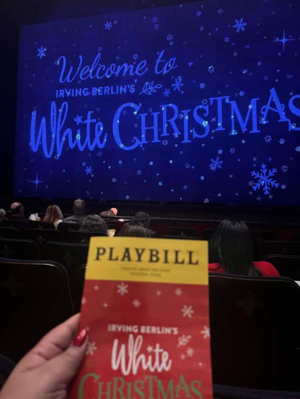 Sarofim Hall, section: Orchestra C, row: F, seat: 113