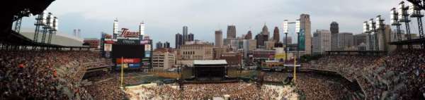 Comerica Park, section: 328, row: 20, seat: 28