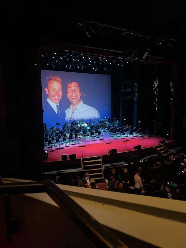 Minskoff Theatre, section: Mezzanine, row: CC, seat: 01