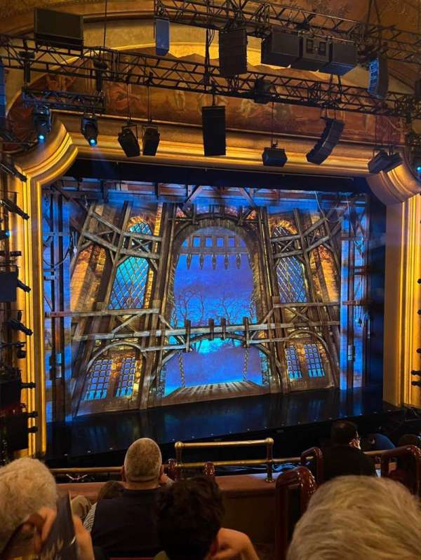St. James Theatre, section: Mezzanine L, row: E, seat: 3