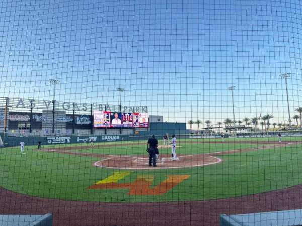 Las Vegas Ballpark, section: 111, row: E, seat: 8