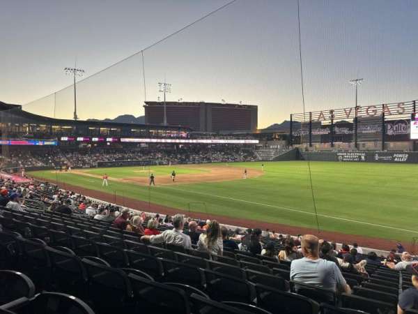 Las Vegas Ballpark, section: 103, row: U, seat: 22