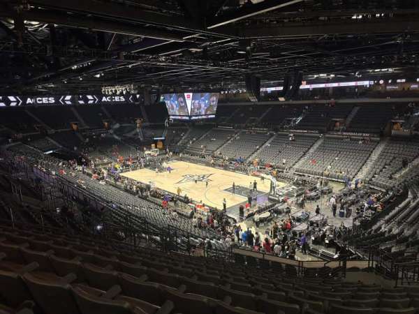 Michelob Ultra Arena, section: 223, row: M, seat: 18