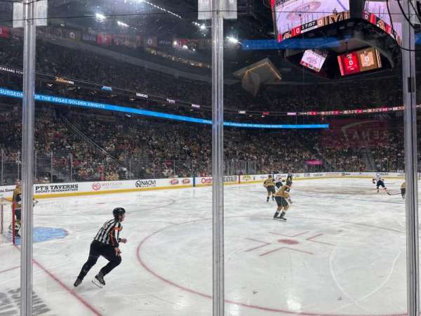 T-Mobile Arena, section: 2, row: GS2, seat: 8