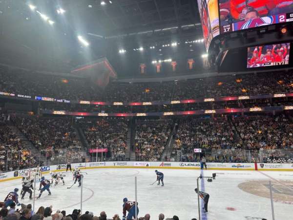 T-Mobile Arena, section: 15, row: F, seat: 9