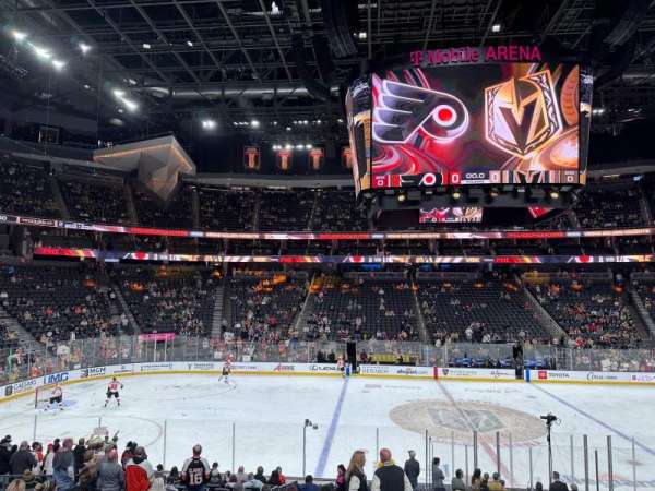 T-Mobile Arena, section: 15, row: Q, seat: 14