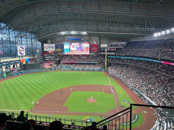 Daikin Park, section: 414, row: 3, seat: 23