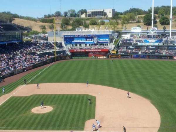 Kauffman Stadium, section: 429, row: J, seat: 18