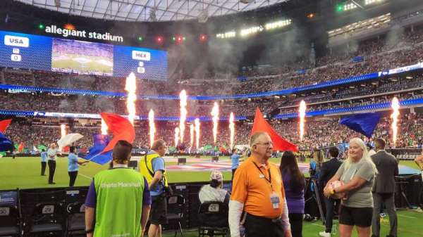 Allegiant Stadium, section: Wynn Field Club, row: GA, seat: SRO