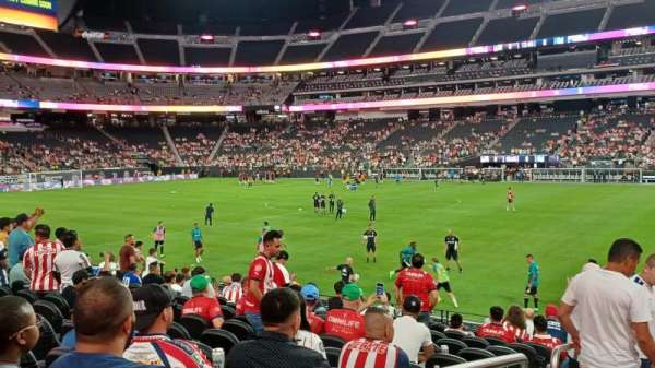 Allegiant Stadium, section: C109, row: 13, seat: 14