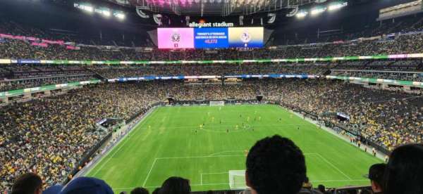 Allegiant Stadium, section: 202, row: 17, seat: 2