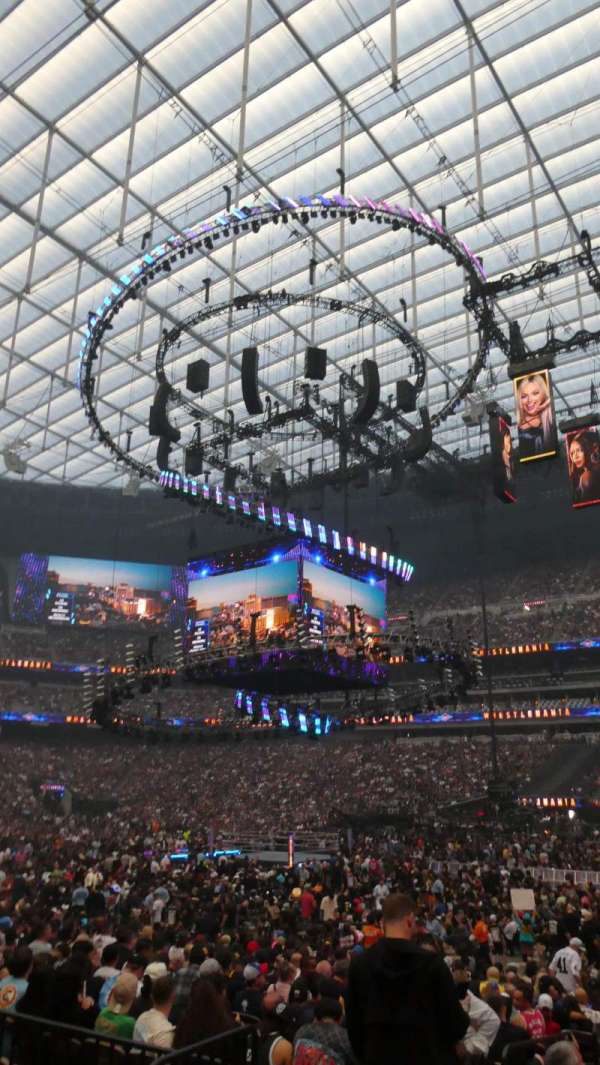 Allegiant Stadium, section: C131, row: 4, seat: 12