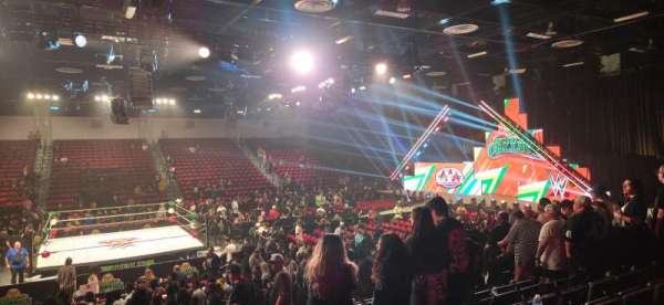 Cox Pavilion, section: 107, row: E, seat: 13