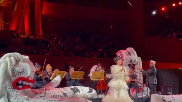 Walt Disney Concert Hall, section: Front Orchestra, row: DD, seat: 159
