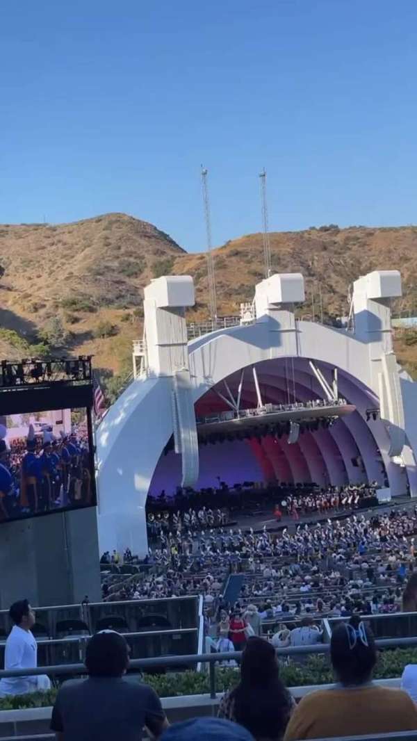 Hollywood Bowl, section: P3, row: 8, seat: 33