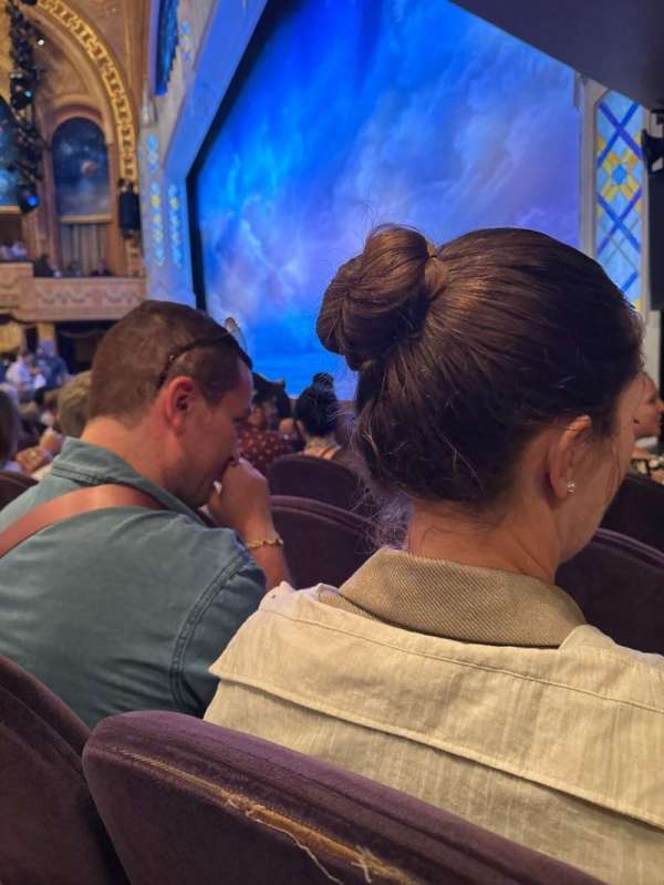 Eugene O'Neill Theatre, section: Orchestra R, row: F, seat: 22