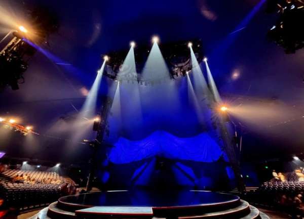 Big Top - Cirque Du Soleil, section: 102, row: C, seat: 1