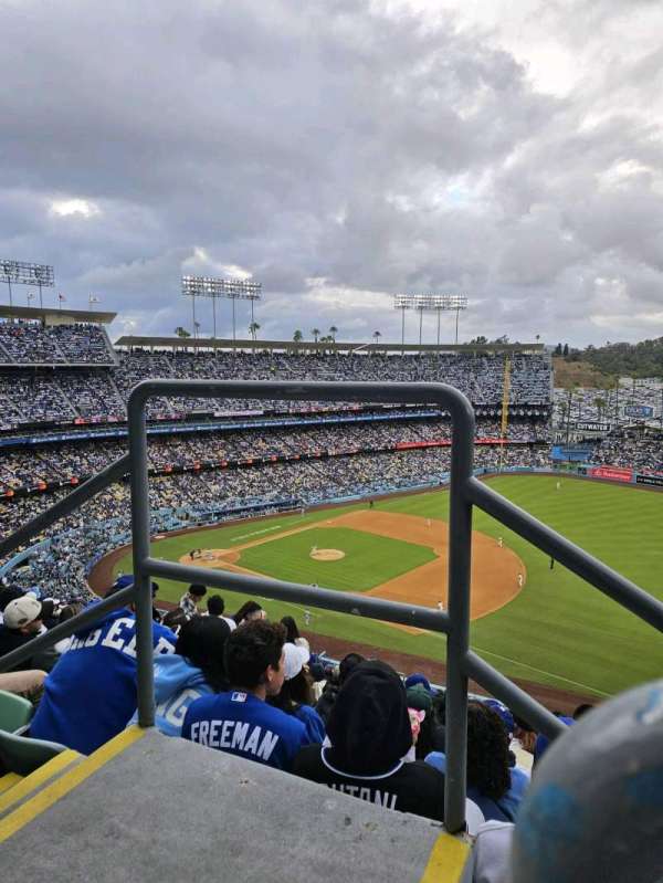Dodger Stadium, section: 30RS, row: AA, seat: 1
