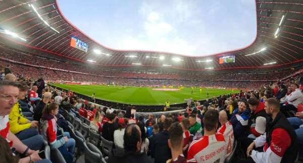 Allianz Arena, section: 121, row: 7, seat: 1